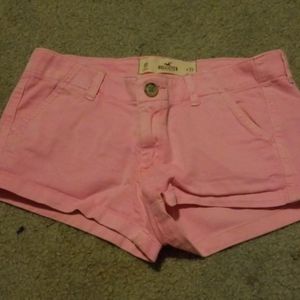 Pink Hollister shorts